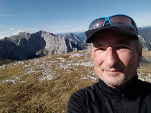 Thomas unterwegs auf der Hochweichsel