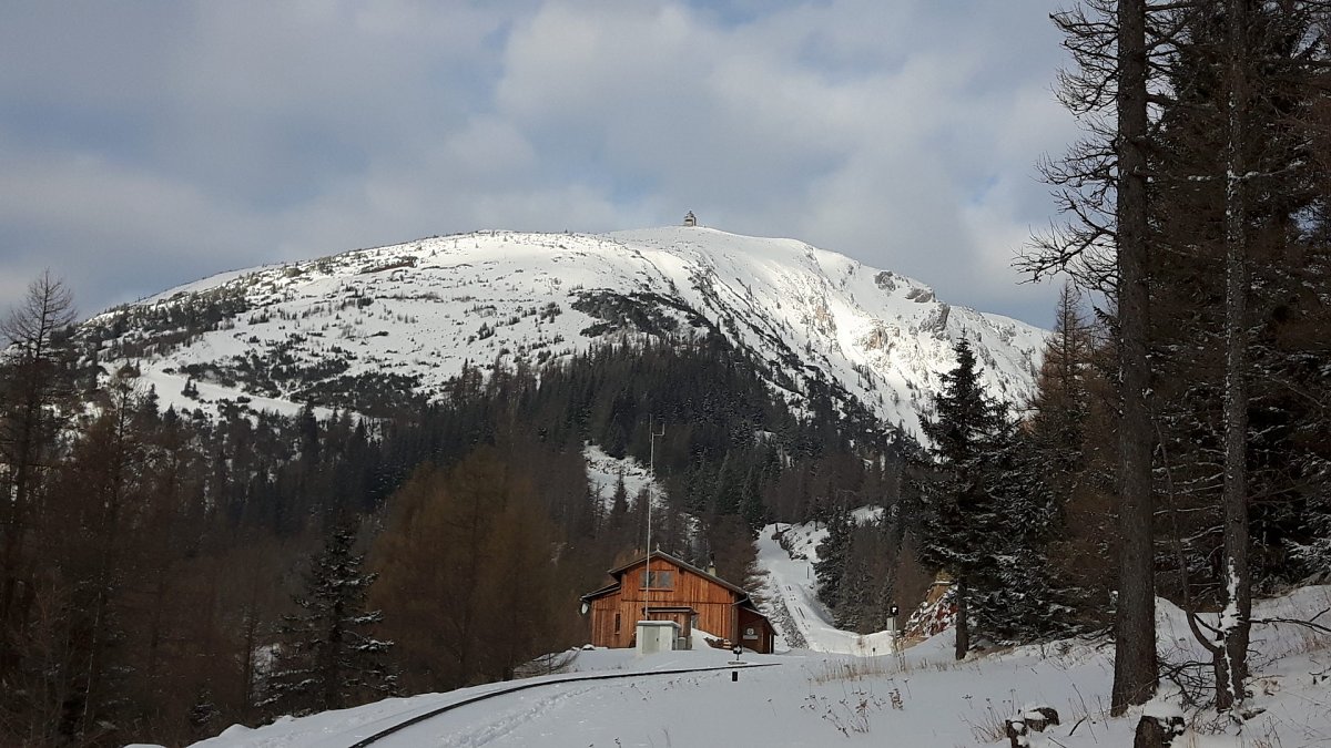 Haltestelle Baumgartner / Schneeberg / Niederösterreich