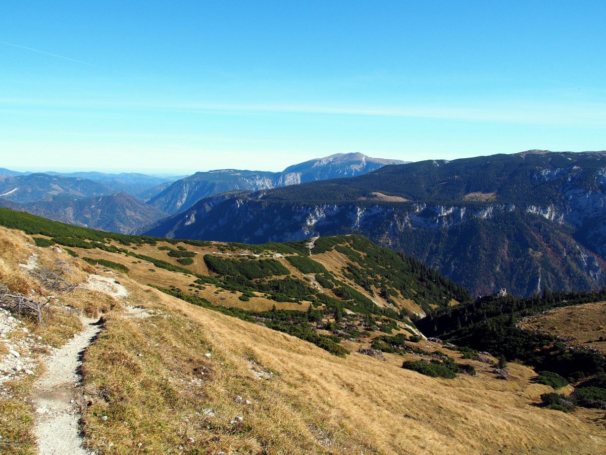 Unterwegs zum Lurgbauer / Schneealpe / Niederösterreich